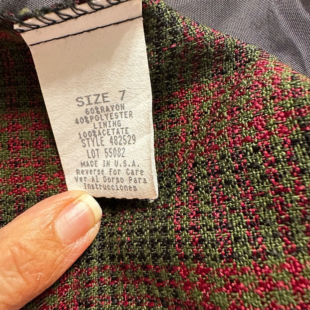 Daily Habit Plaid Wool Blend Jacket - Picture 6 of 6